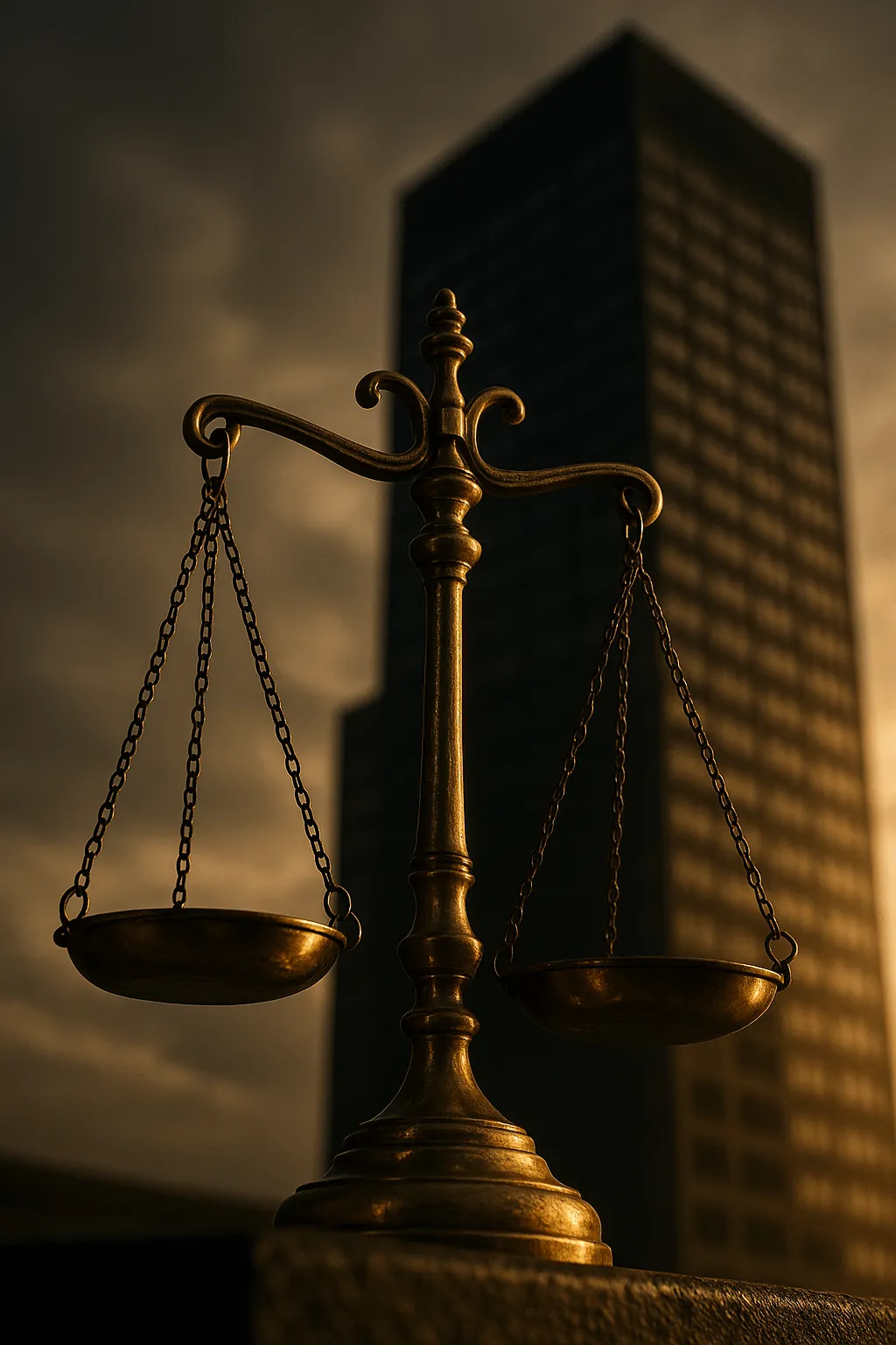 "Balanza de justicia dorada - Levantamiento del velo corporativo en Venezuela"